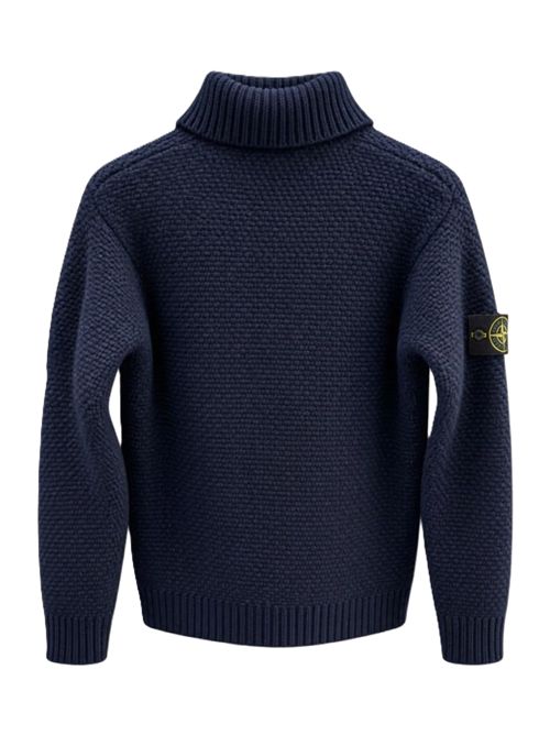 Cardigan over navy blue Stone Island | L2S15 5100056 S02A3V0020 NAVY BLUE